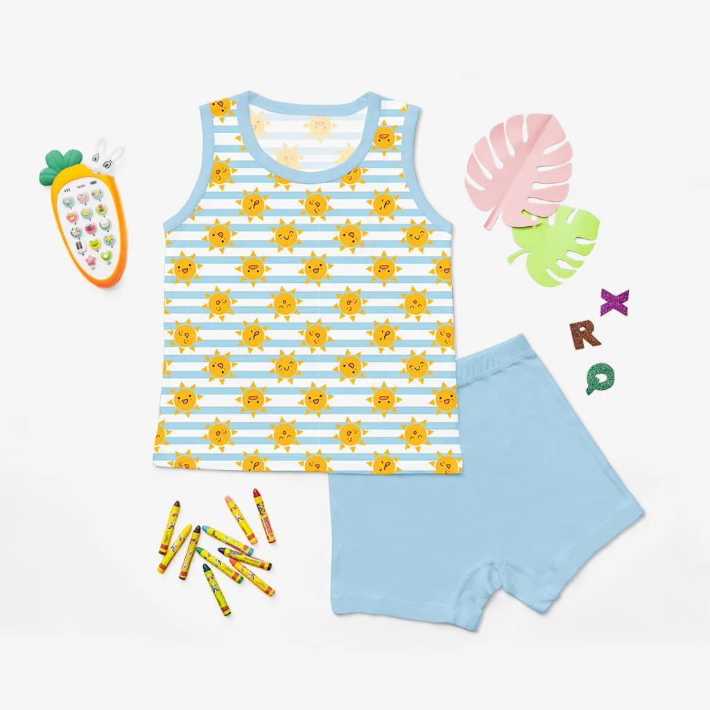Choose Top and Shorts Set Size and Print New - Image 6
