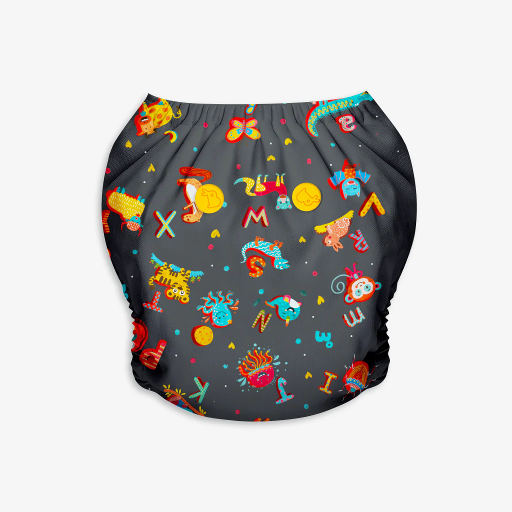 UNO Regular Cloth Diaper with only Dry Feel Pad (No Booster) - A for Animal - Image 13