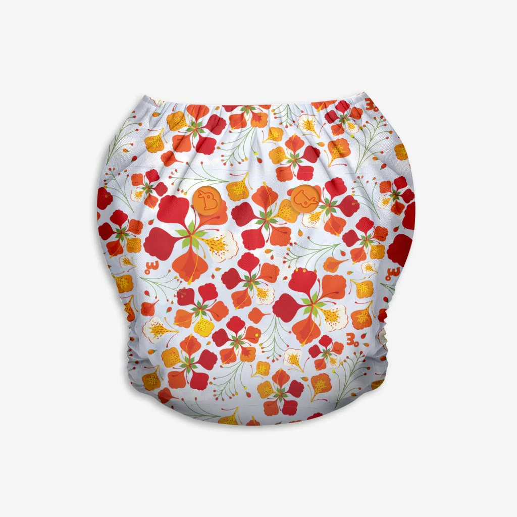 UNO Regular Cloth Diaper with only Dry Feel Pad (No Booster) - Gulmohar - Image 14