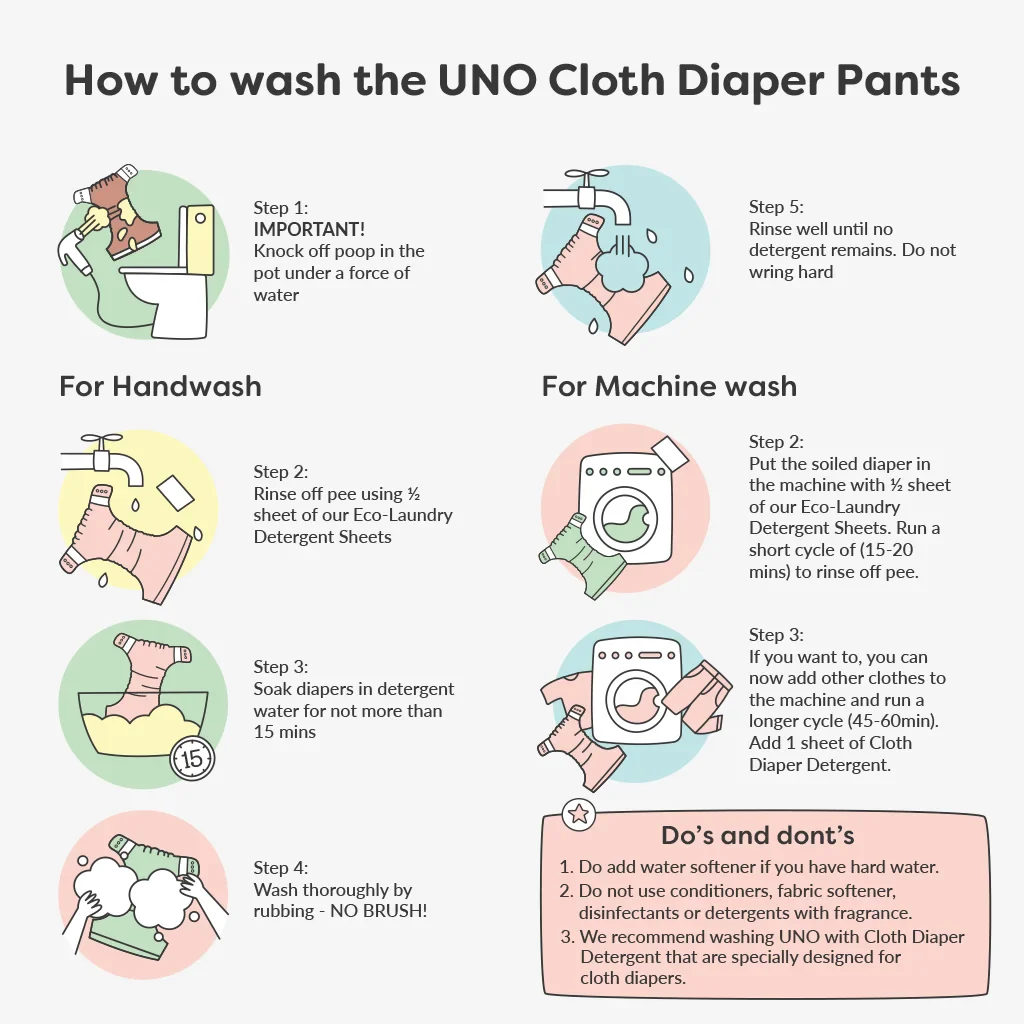 UNO Cloth Diaper Pants-Muddy Meadows - Image 11