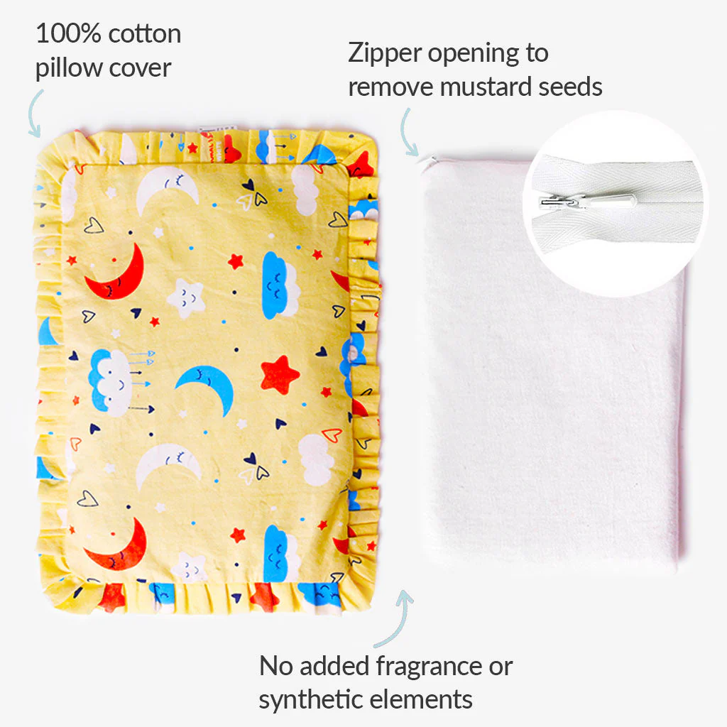 Mustard seed pillow (Sweet Dreams) and XtraHydrating® Wipes - 40 pack - Image 4