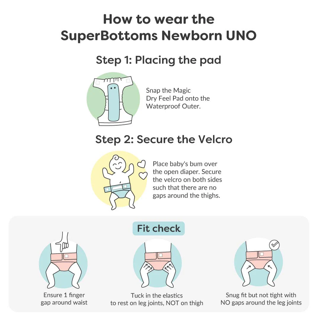 Newborn UNO Diaper Gift Set – Baby Hearts - Image 3