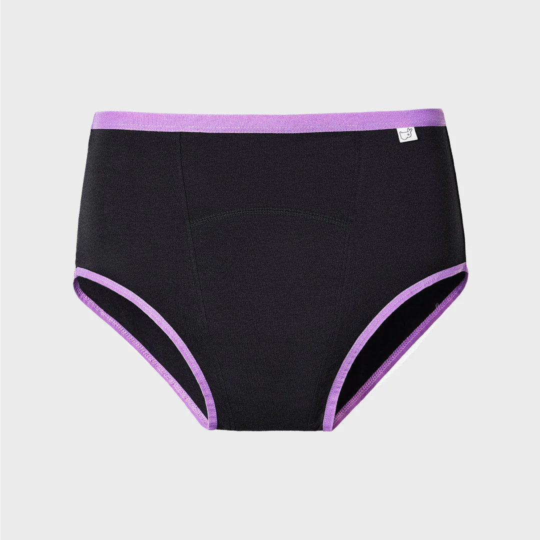 2 Period Underwear + 4 Flow Lock Cloth Pads + Free Wet Pouch - Image 3