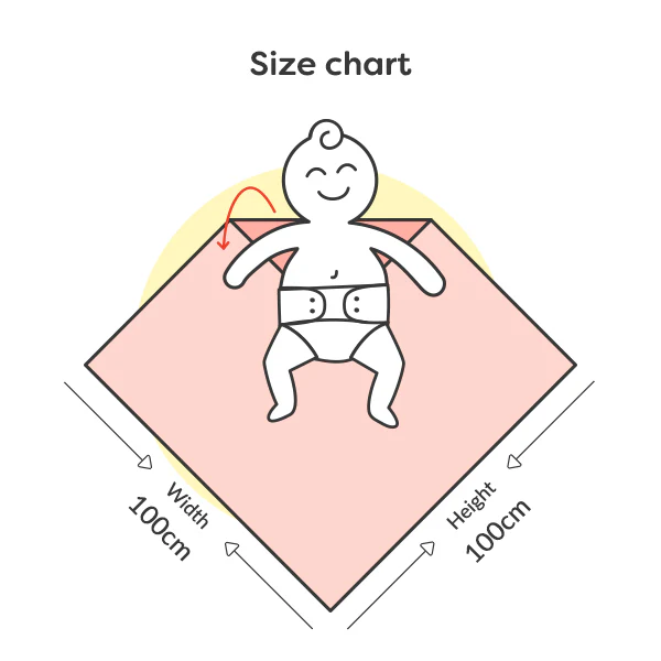 Shamiana Night Swaddle Set- Pack of 2 - Image 6