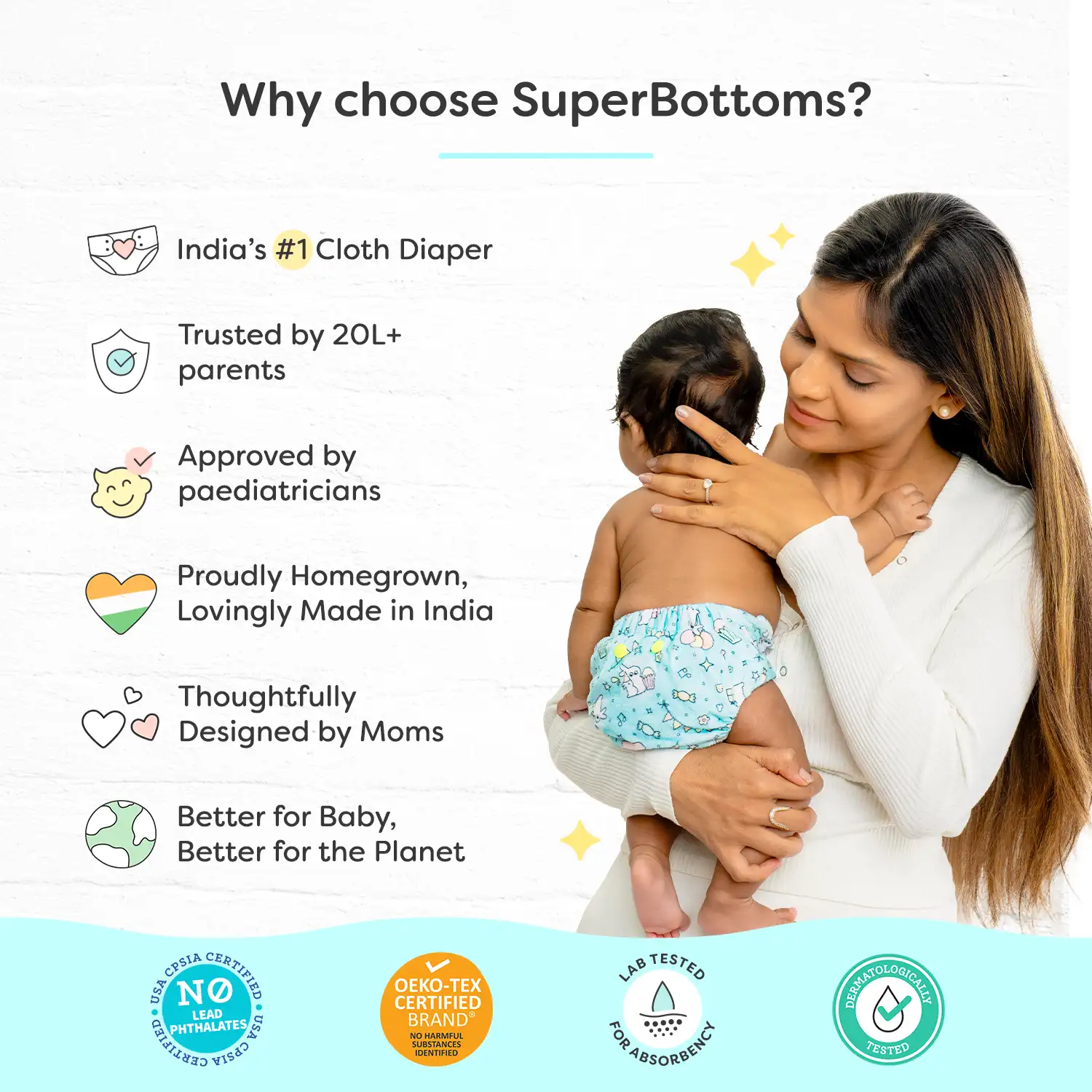 Super Saver Pack of 5 - 99% Pure Water Baby Wipes (72 pcs) - Image 9